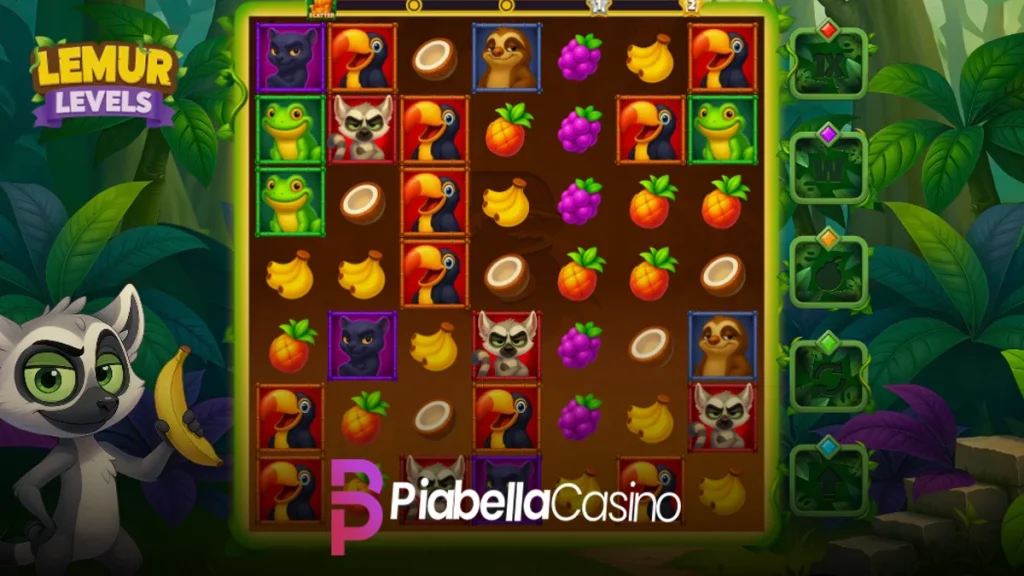 Piabella Lemur Levels oyunu