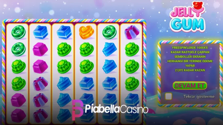 Piabella Jelly Gum oyunu